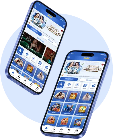 Biểu tượng điện thoại di động với ứng dụng VWbet
