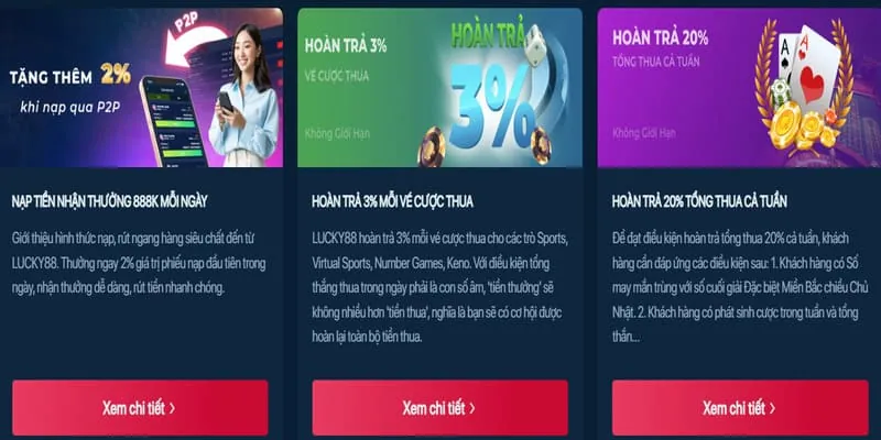 Đa dạng trò chơi cá cược tại VWBet